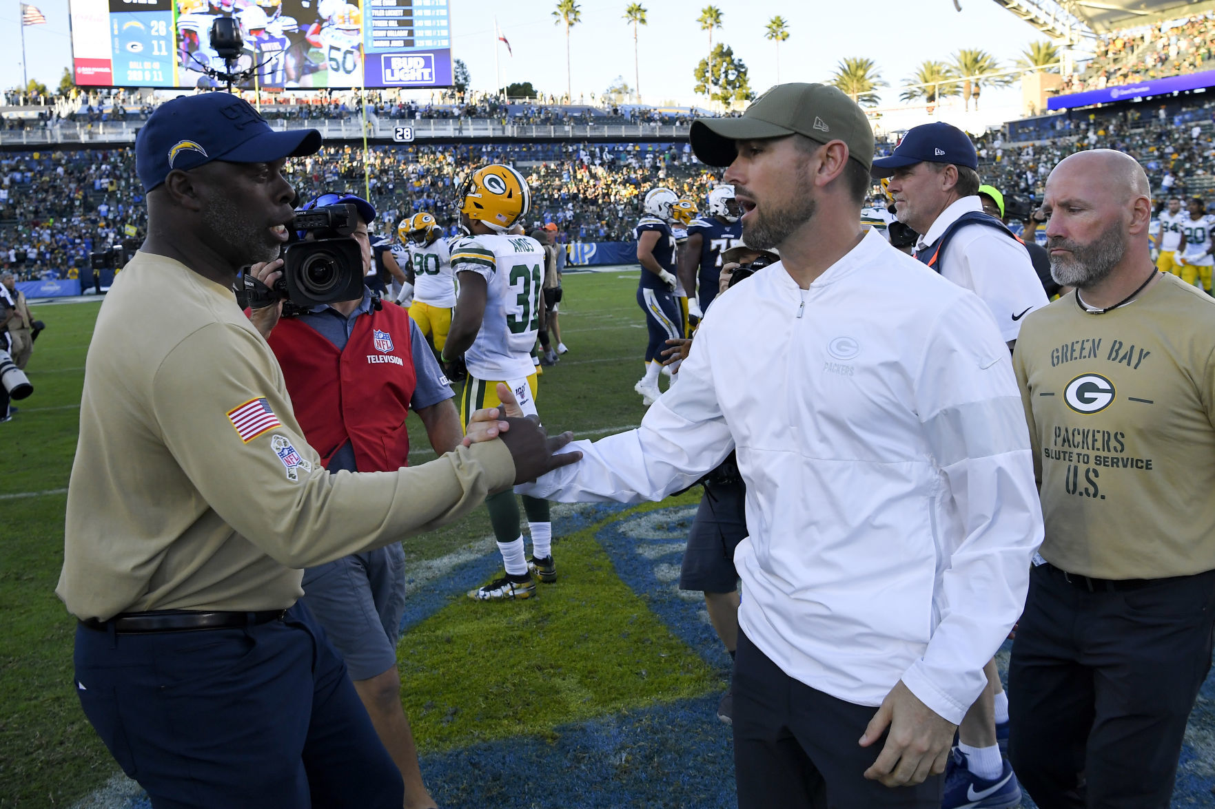 Chargers 26, Packers 11